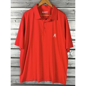 Royal And Awesome Polo Shirt Mens XXL Red Short Sleeve Golf MINT